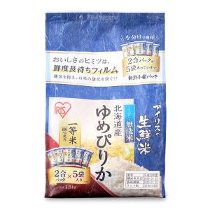 【精米】低温製法米 無洗米 北海道産 ゆめぴりか 新鮮個包装パック 1.5kg 令和6年産