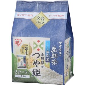 【精米】 アイリスオーヤマ(IRIS OHYAMA) 生鮮米 無洗米 山形県産 つや姫 令和6年産