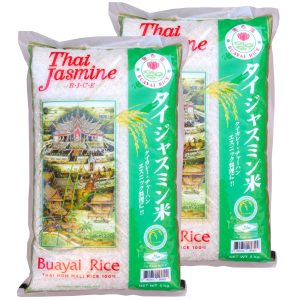 タイ ジャスミンライス 10kg 香り米 ジャスミン米 (5kg×2袋) 【カレー チャーハン ガパオ タイ料理 エスニック料理に】説明付。タイ政府認証品。 MFD管理品 ロータス Khao Hom Mali